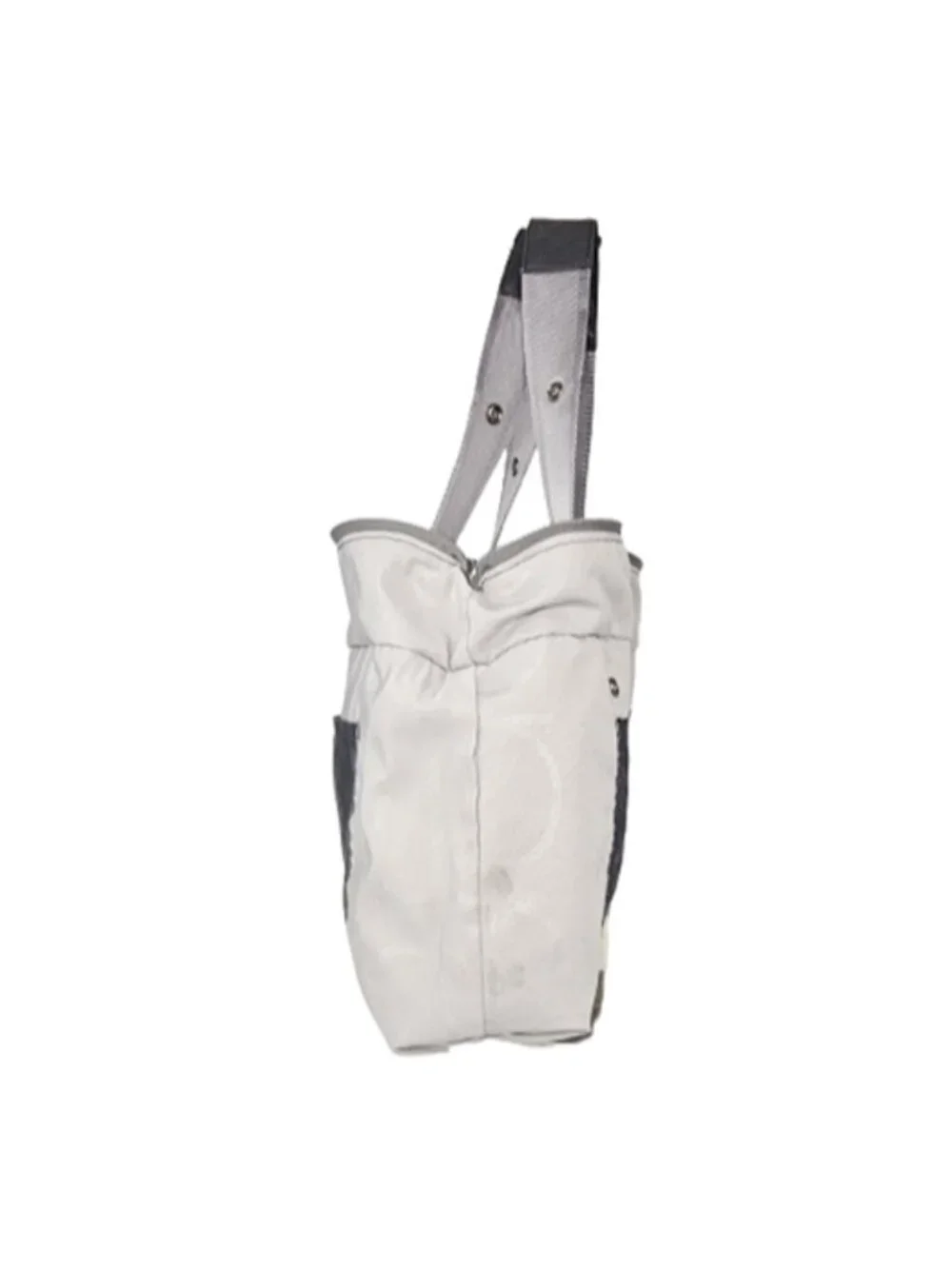 ANDI New York Metallic Nylon Adjustable Convertible Strap Travel Gym Tote Bag